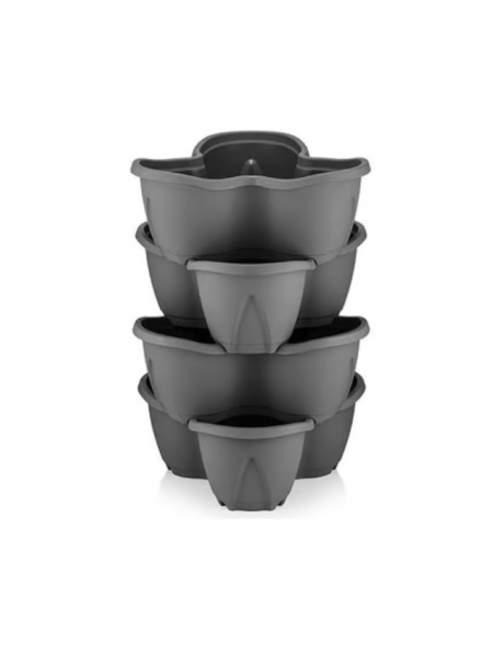 JARDIN VERTICAL SET X 4 NEGRO