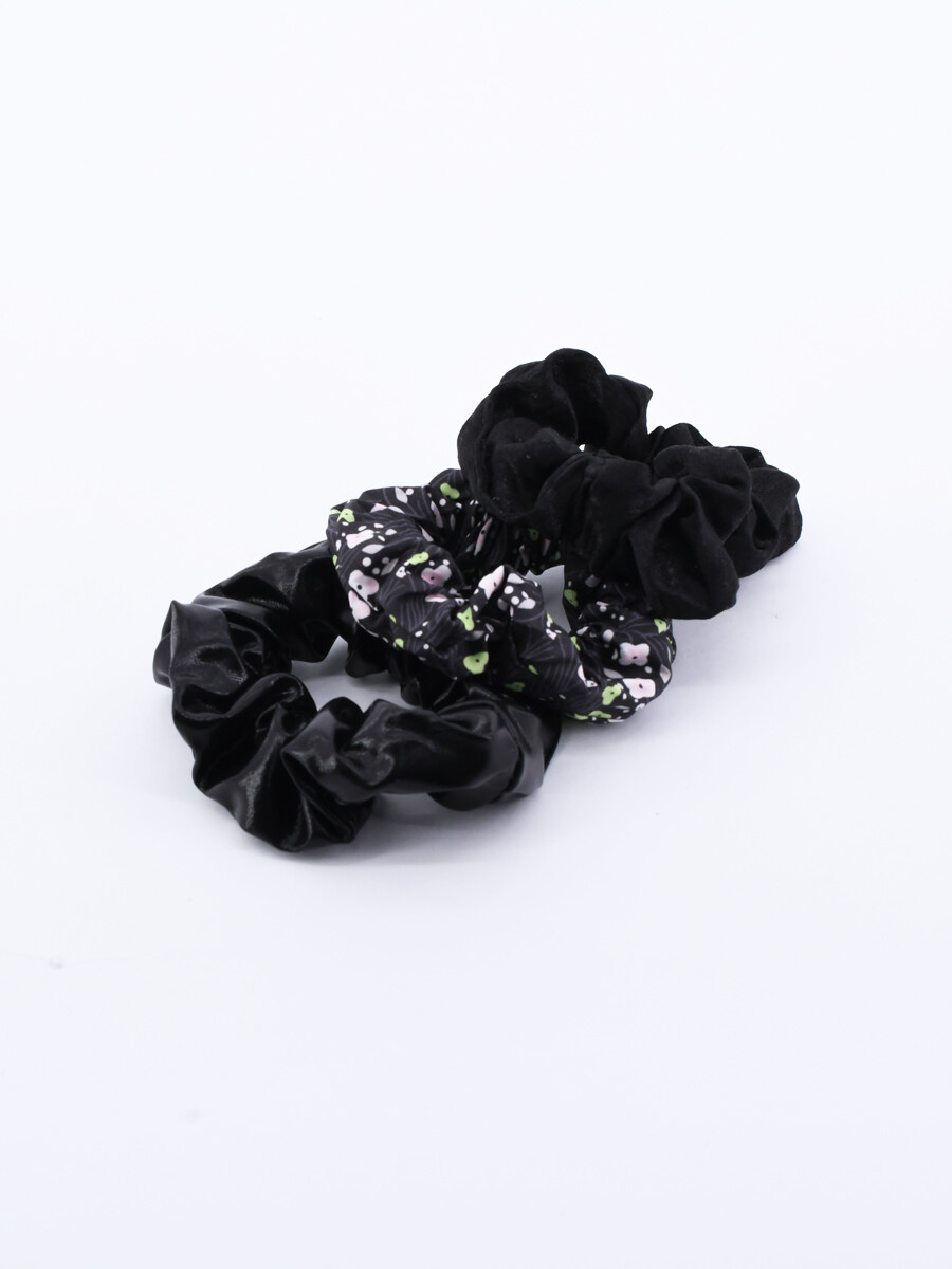 COLERO PACK X 3 - NEGRO 