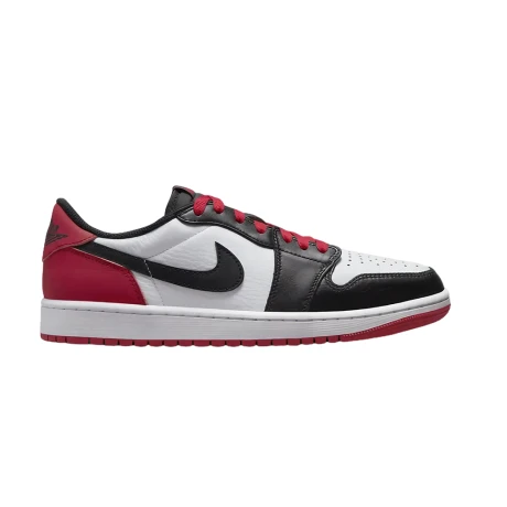 AIR JORDAN 1 LOW OG BLACK TOE White
