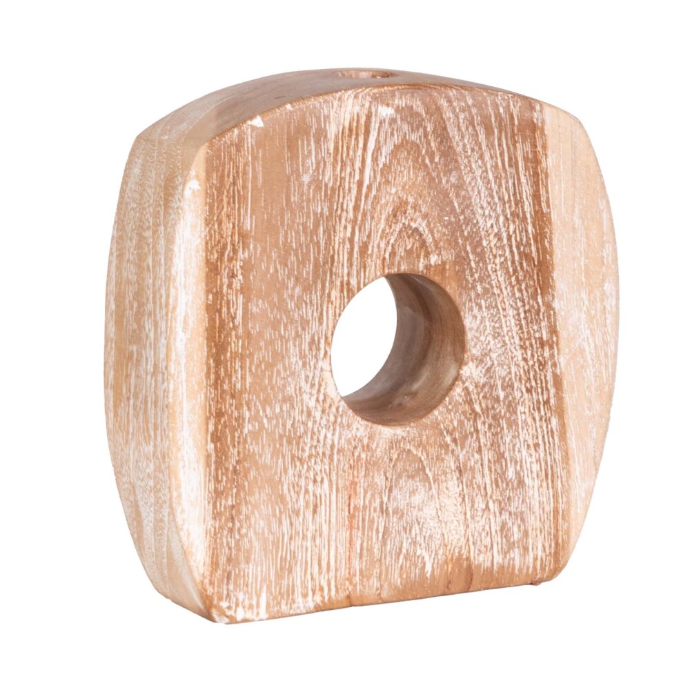 FLORERO DON SMALL MADERA-DE-TECA NATURAL-BEIGE 31.299