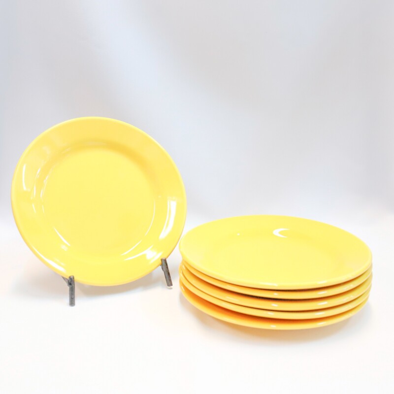 Juego de Platos Amarelo De postre