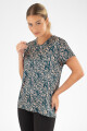 Remera glee print inv25 Petrol