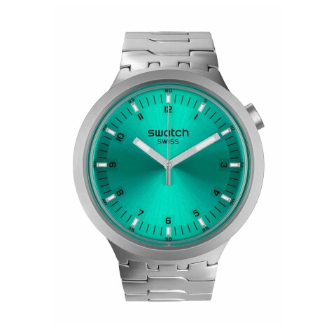 Reloj Swatch Aqua Shimmer SB07S100G de acero Plateado