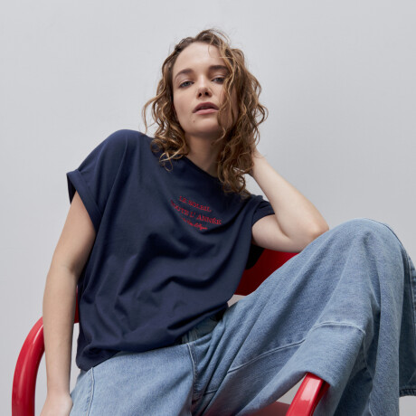REMERA PONT Azul Marino
