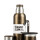 Kit Termo 750ML Con Base De Silicona + Mate Flap Marrón Metalizado