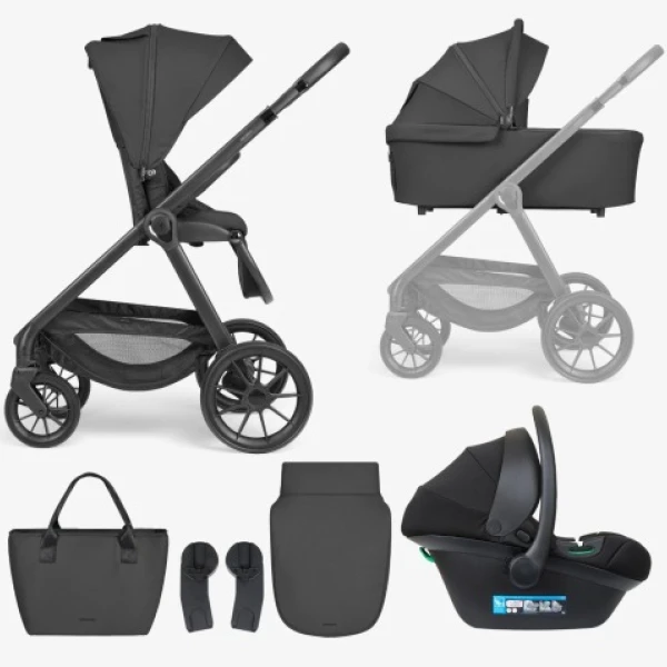 Travel system 4 en 1 MODENA negro KIKKABOO Travel system 4 en 1 MODENA negro KIKKABOO