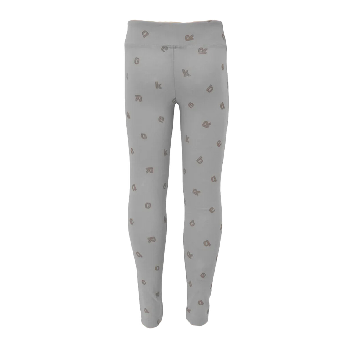 Calza Larga Reebok G Es Aop Leggin p/ Niñas Deportiva Casual - Gris 