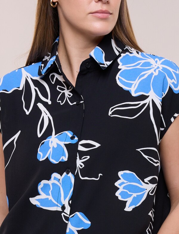Tunica 2 Ways Printe NEGRO/MULTI