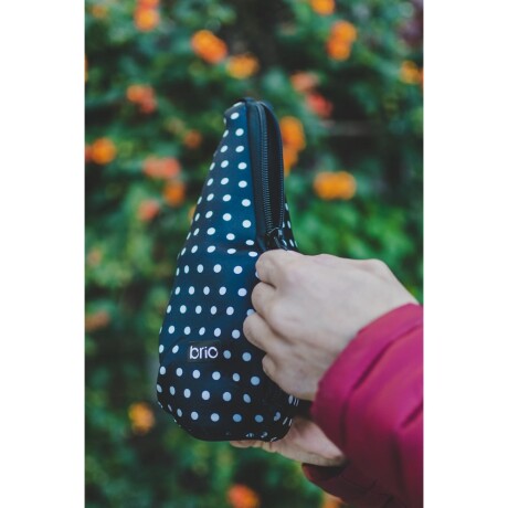 Funda para Mate Neopreno Brio NEGRO-PUNTOS