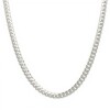 Cadena Cubana-Plata 925-Sin Piedra-CD3070 sinpiedra