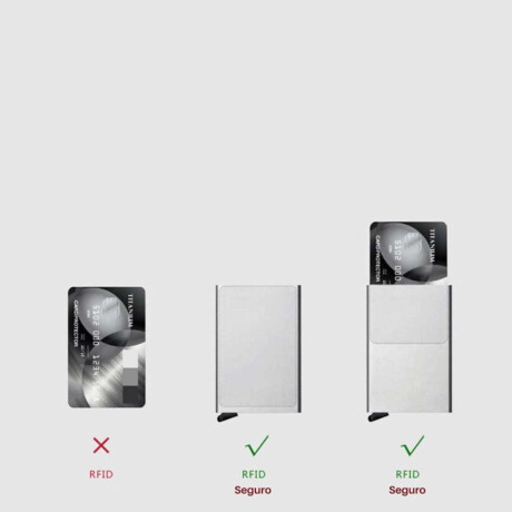 Billetera Baleine Card Slider Negro