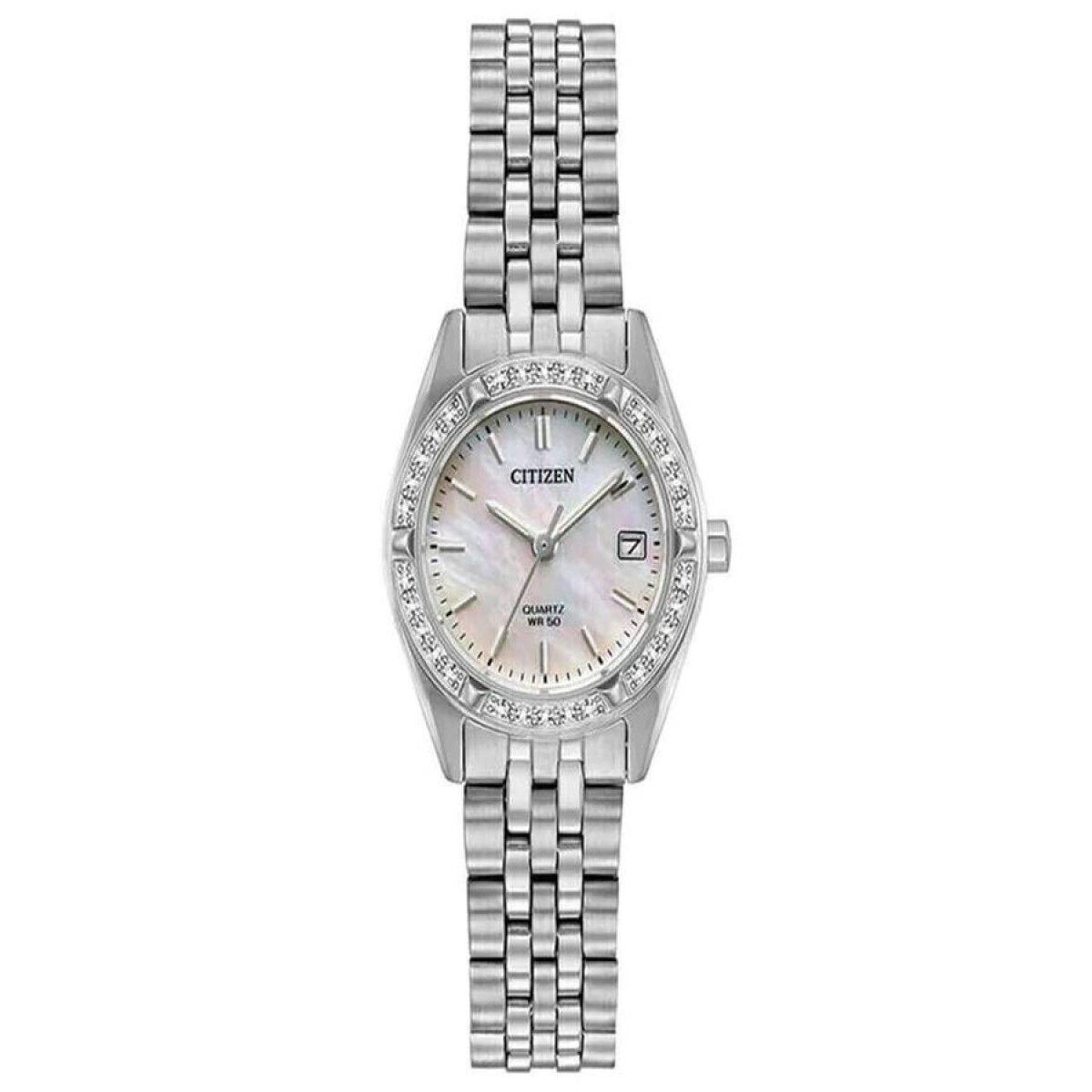 Reloj Citizen Eu6060-55d Para Mujer En Acero 
