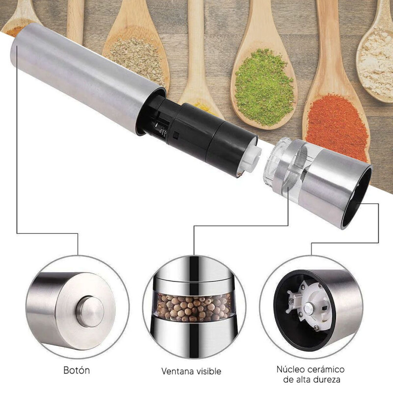 Salero y Pimentero Eléctrico Salero y Pimentero Eléctrico