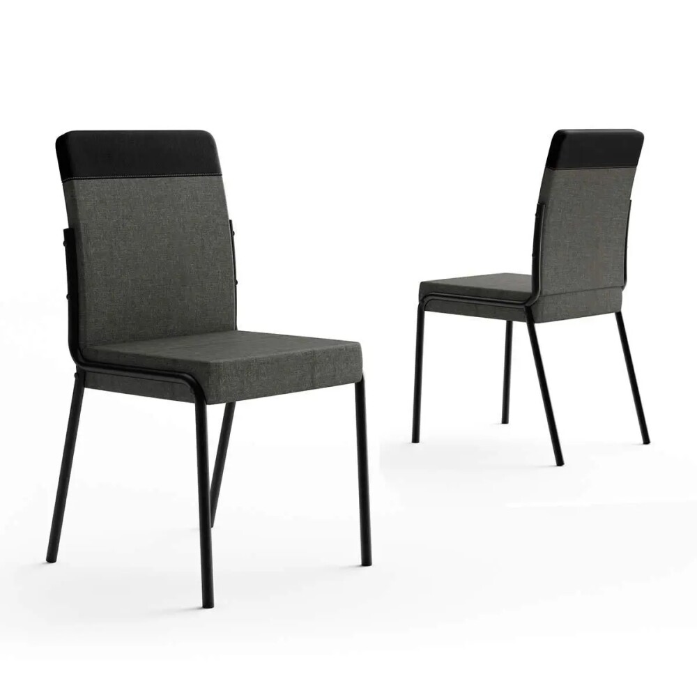 Silla Duo Negro