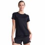Aero Tee - Mujer Black/silver Reflective