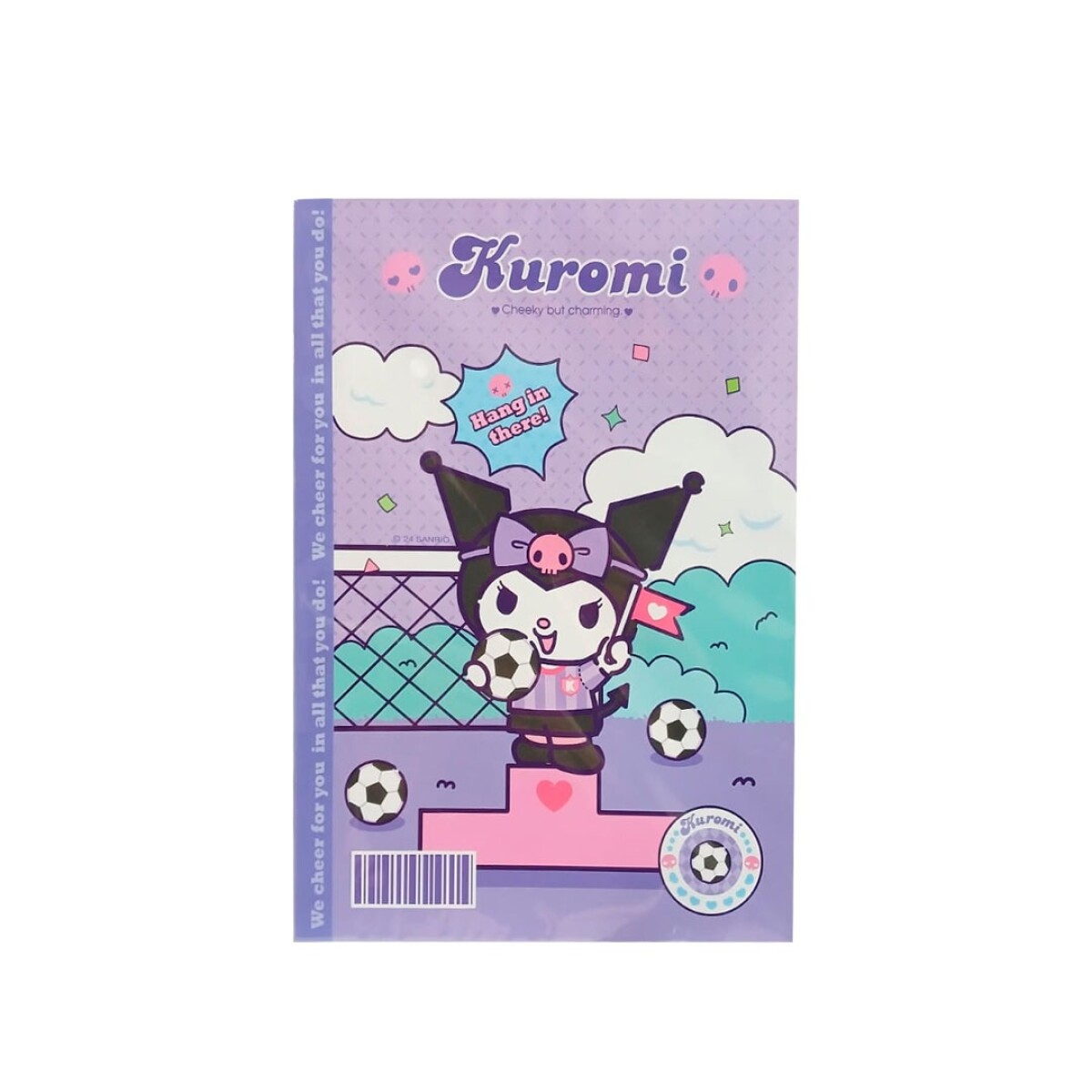 Cuaderno A5 Sanrio sports - Kuromi 