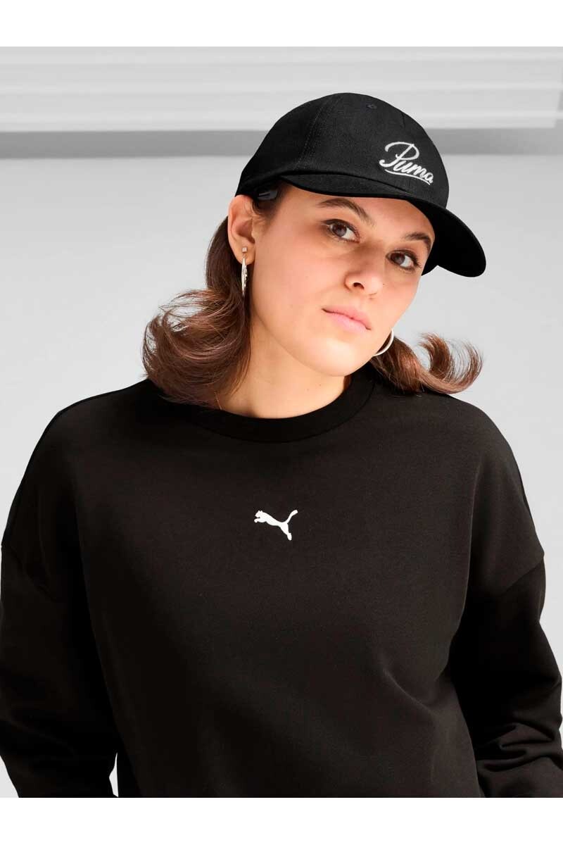 GORRO DE VISERA PUMA ESS SCRIPT LOGO DAD Negro