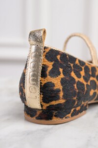 Balerina Animal Print Marron