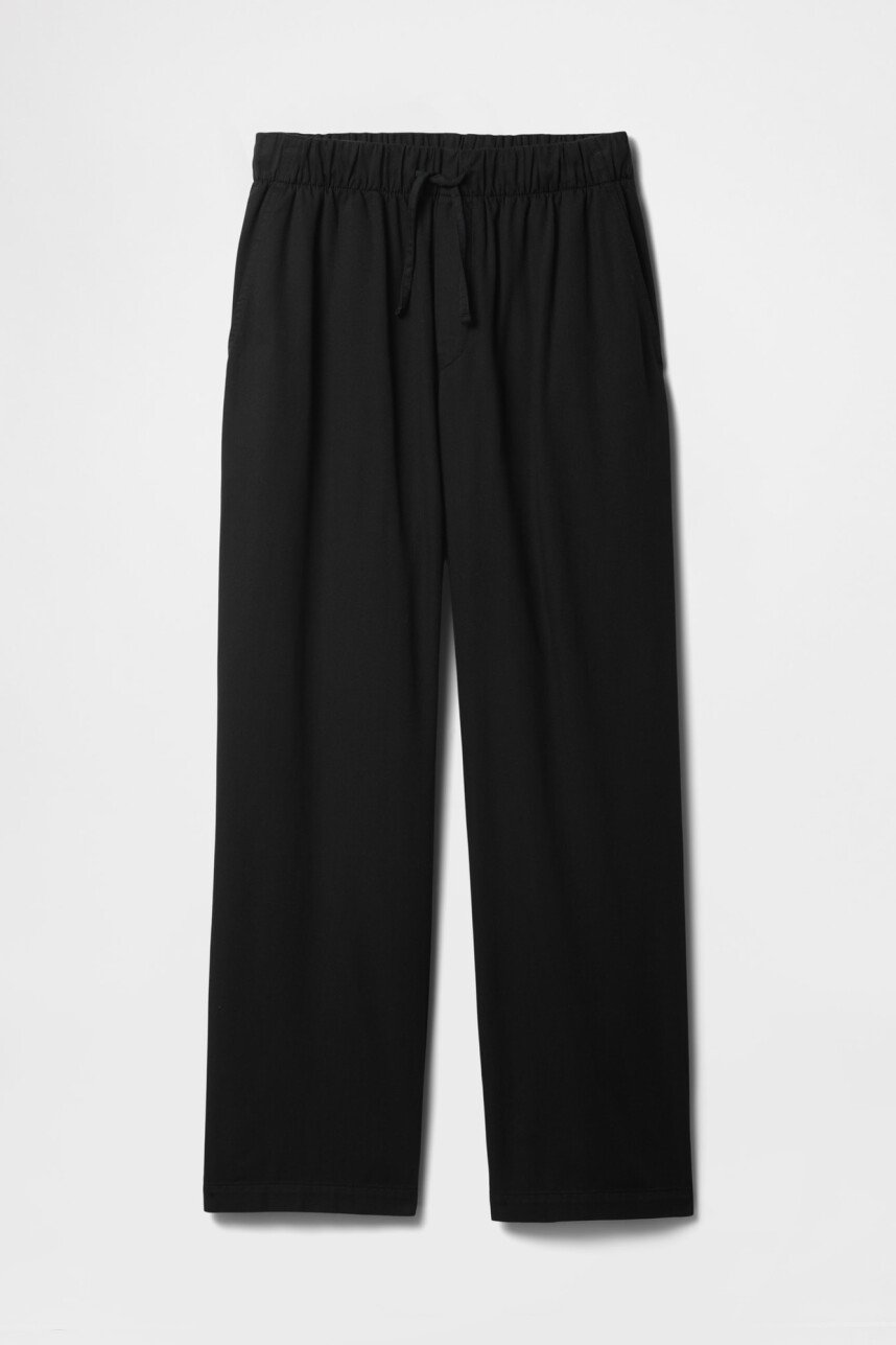 Pantalón Twill Easy Mujer Black 22