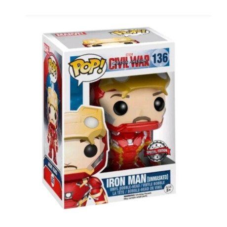 Iron Man Unmasked · Civil War [Exclusivo] - 136 Iron Man Unmasked · Civil War [Exclusivo] - 136