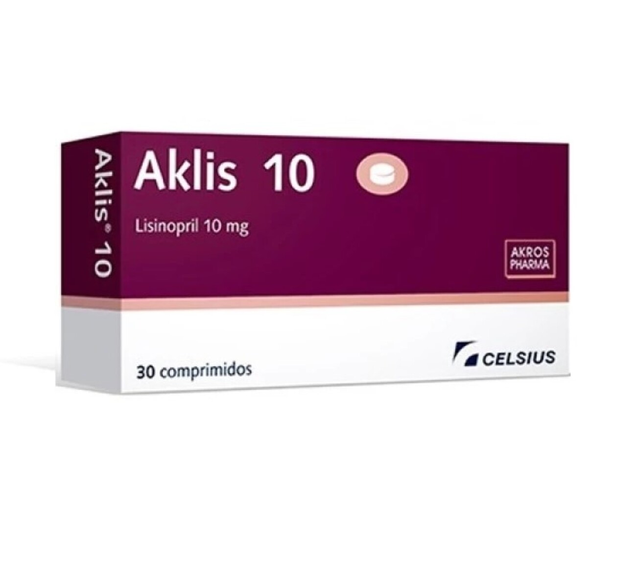 Aklis 10mg 30 Comprimidos 