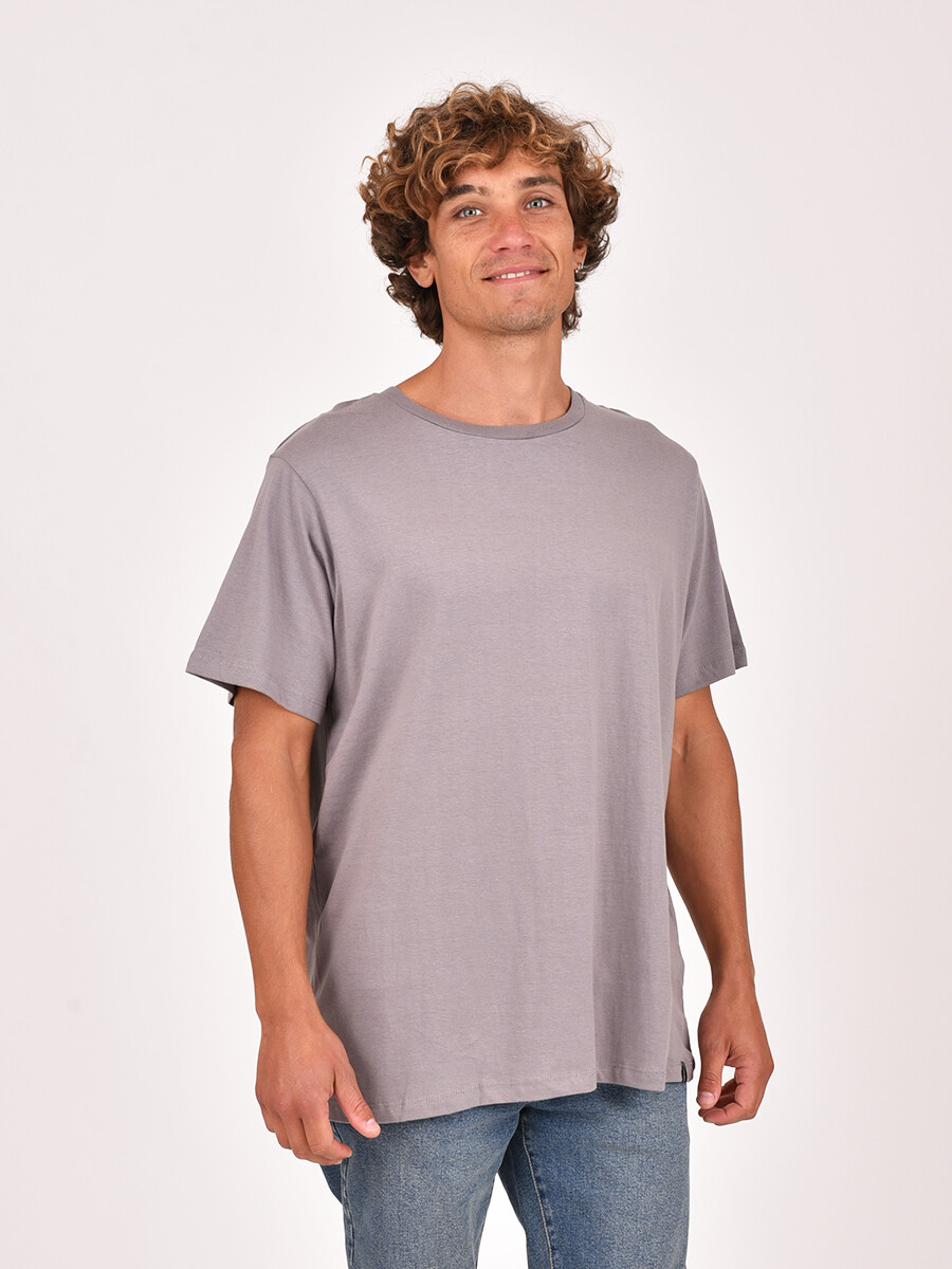 REMERA NAUPLIA - GRIS OSCURO 