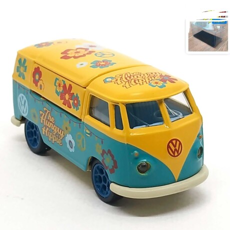 Autos de metal Deluxe con estuche: Volkswagen T1 Hippie