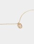 Cadena Corta con Dije Premium Gold Cortos - Dorado