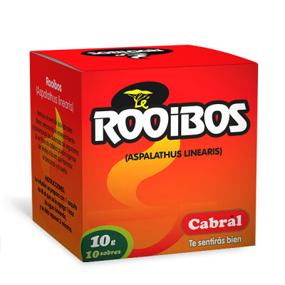 Té Rooibos Cabral 10 Unidades Té Rooibos Cabral 10 Unidades