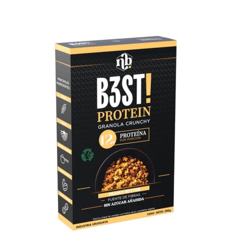 Granola Proteica B3ST 300 g Natural Bars Peanut Butter