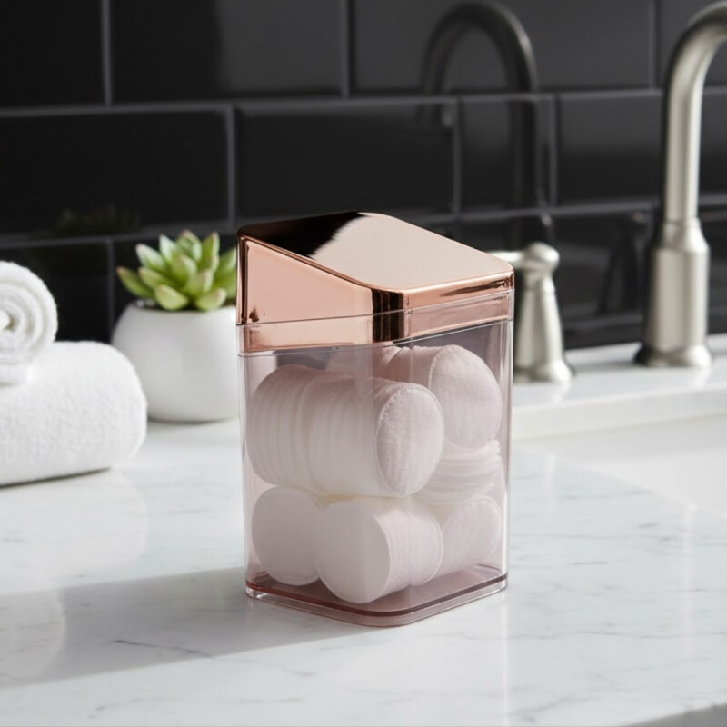 Porta algodón ROSADO