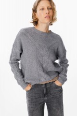 Sweater Hiedra Gris