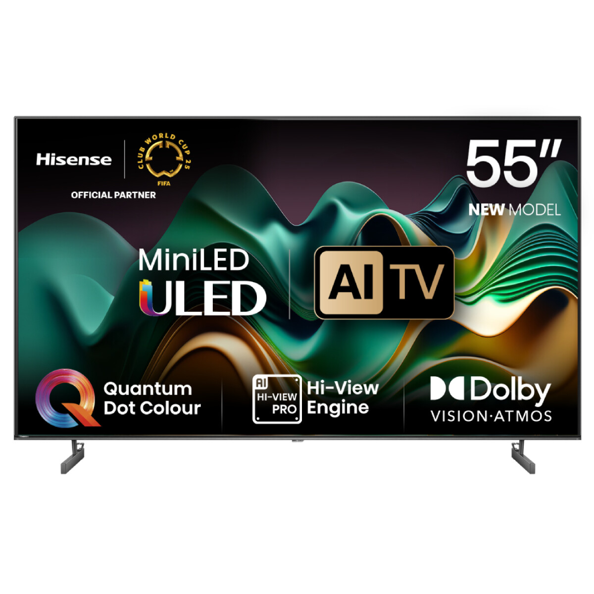 Smart TV Hisense ULED 4K 55 MiniLED - 55U6N 