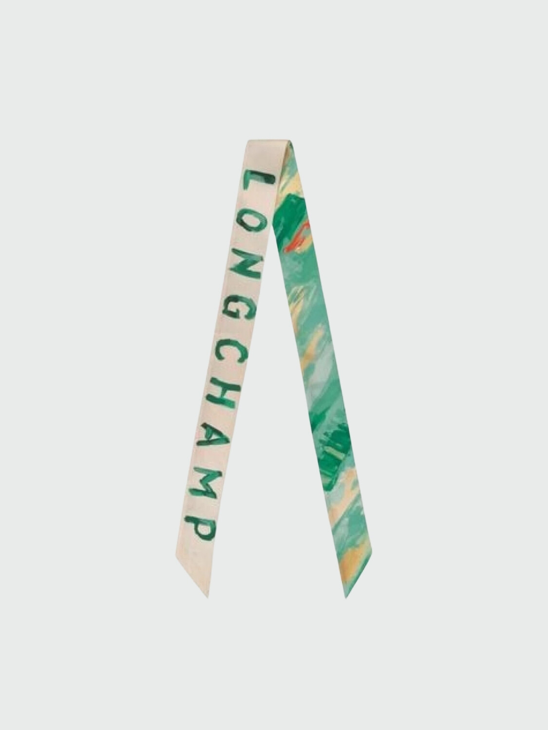 Longchamp -Cinta de seda estampada Estampado