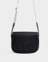 Bandoleras Boho Bandolera Bordada Con Solapa - Negro
