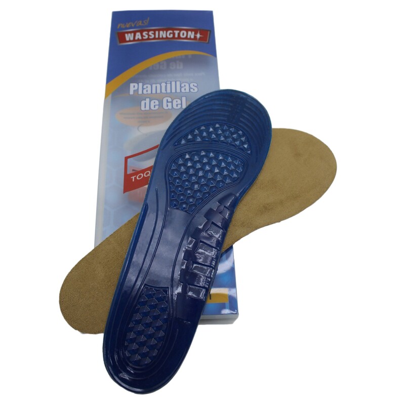 Limpiador Wassington Plantilla de Gel Marrón Camel