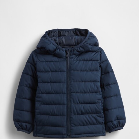 V-FRCH LWT PUFFER TAPESTRY NAVY