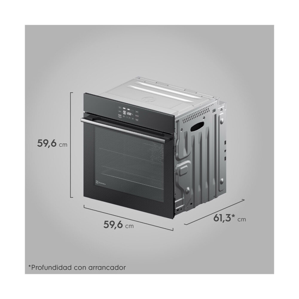 Horno de Empotrar Eléctrico Digital Electrolux 80L OE8EA Horno de Empotrar Eléctrico Digital Electrolux 80L OE8EA