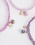 Collares Infantiles Con glitter Set De Collares Tattoo - Dorado