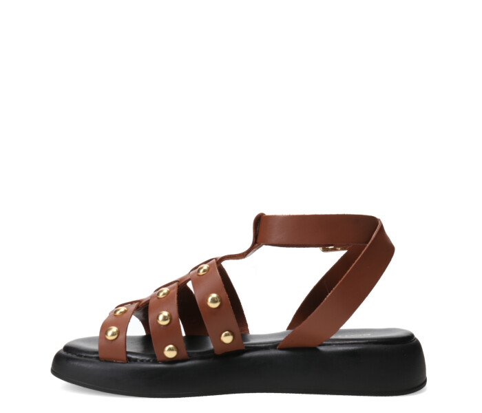 Sandalias de Mujer Bottero Franciscana - 366204 Marrón - Blanco