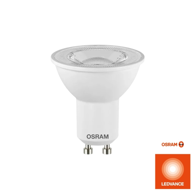 DICROICA LED OSRAM GU10 10W PAR16 ECO 110º 3000K Dicroica LED GU10 PAR16 10W 110º Luz Fría OSRAM