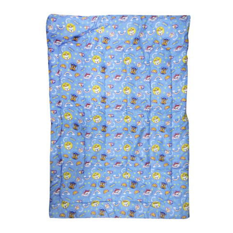Acolchado Infantil Paw Patrol Microfibra 1 Plaza CELESTE