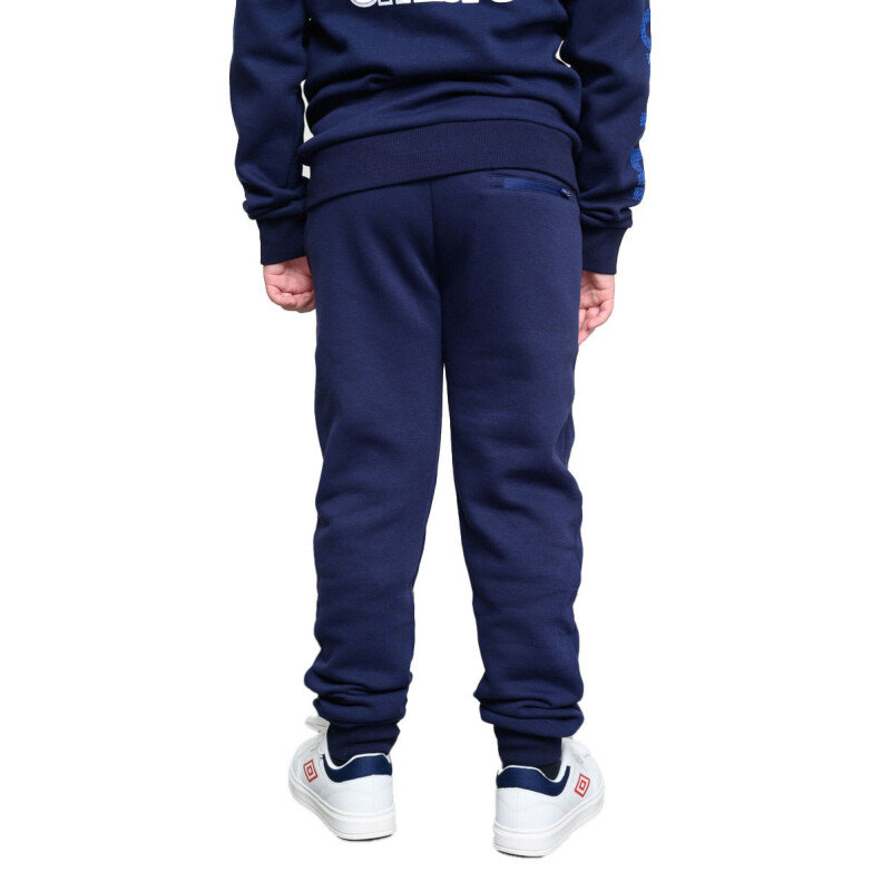 Pantalón de Niño Umbro Stacked Logo Junior Azul Marino - Celeste