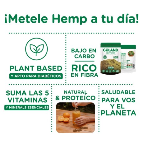 Hemp Protein - Proteina de Cañamo Hemp Protein - Proteina de Cañamo