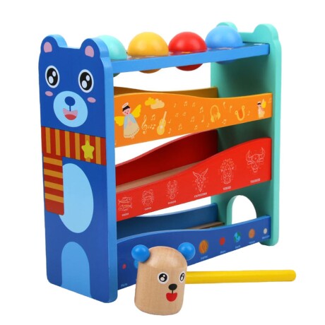 Juego Polar B Martillo con Pelotas Madera 001