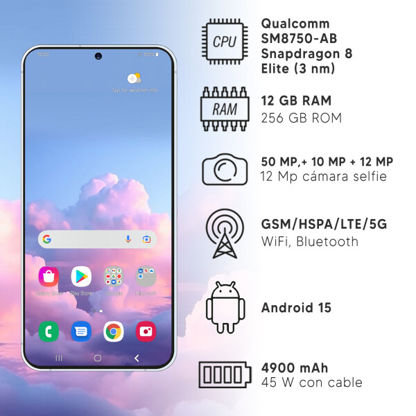 Samsung S25 Plus 12/256 Gb 5g + regalo GRIS