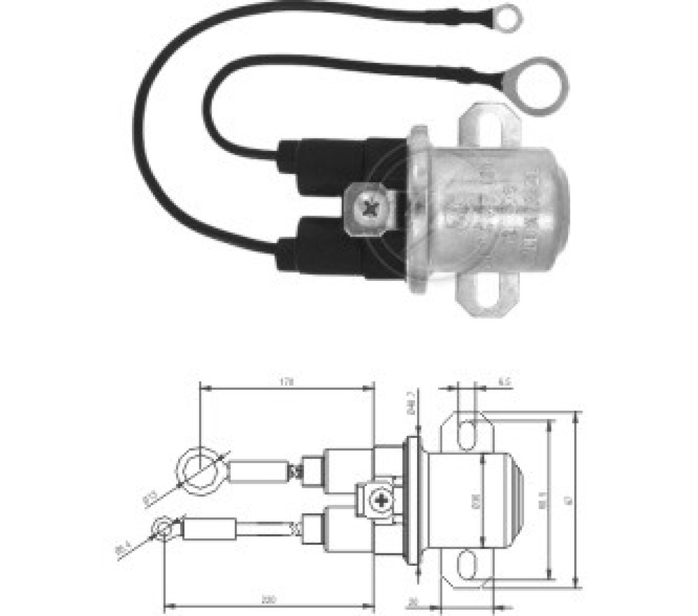 AUTOMATICO DE ARRANQUE - AUXILIAR CUMMINS VW FORD TRUCK 12V ZM 