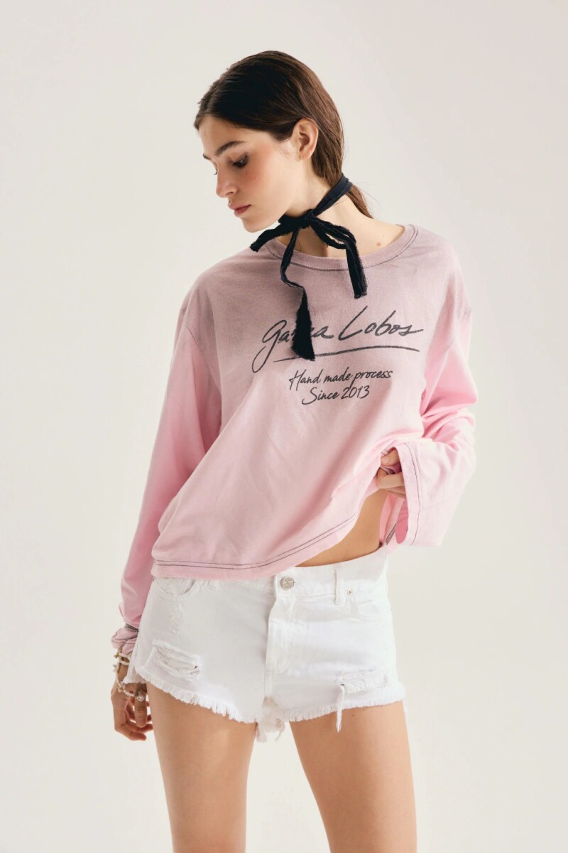 REMERA ARCHIVE Rosa