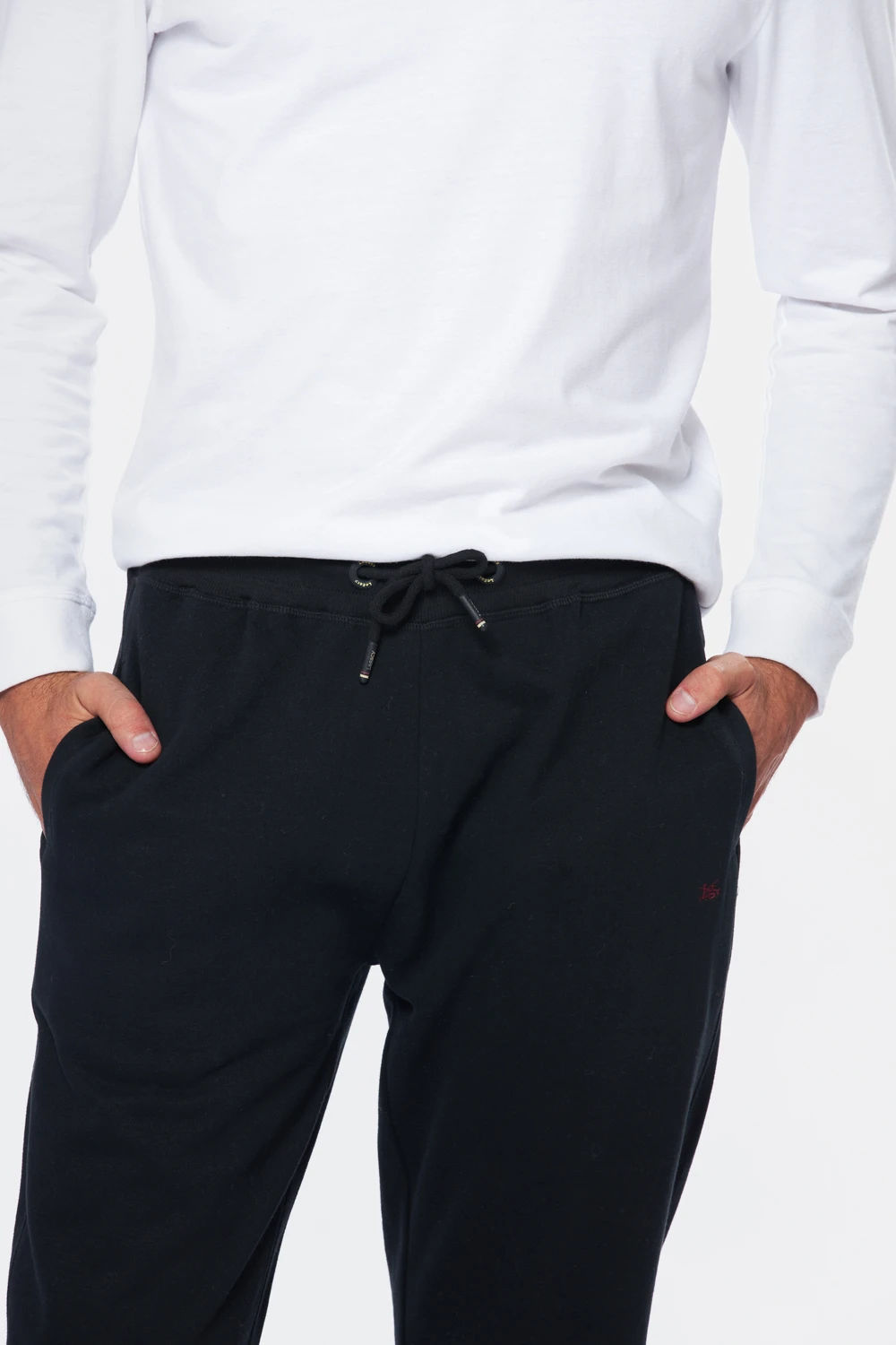 PANTALÓN DE FELPA Negro
