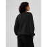 JPN LOGO CREW CARDIGAN TRUE BLACK V2